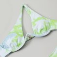 thumbnail image 7 of Generic Two Piece Swimsuits for Women Tie Dye Ribbed Sexy Underwire Triangle Bikini Sets Cheeky Bathing Suits, 7 of 7