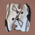 thumbnail image 3 of Ni - ke Jordan 4 Retro White Cement (2025) - Size 12.5, 3 of 5
