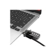 thumbnail image 2 of Compulocks Ledge Adapter for MacBook Air M2 and M3 with Combination Lock - Security cable lock adapter - with combination cable lock - for Apple MacBook Air M2, 2 of 2