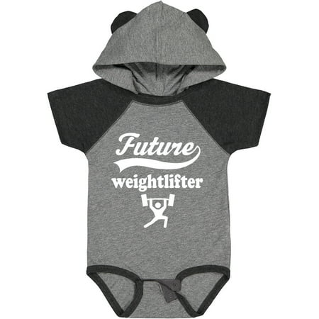 

Inktastic Future Weightlifter in Training Gift Baby Boy Bodysuit