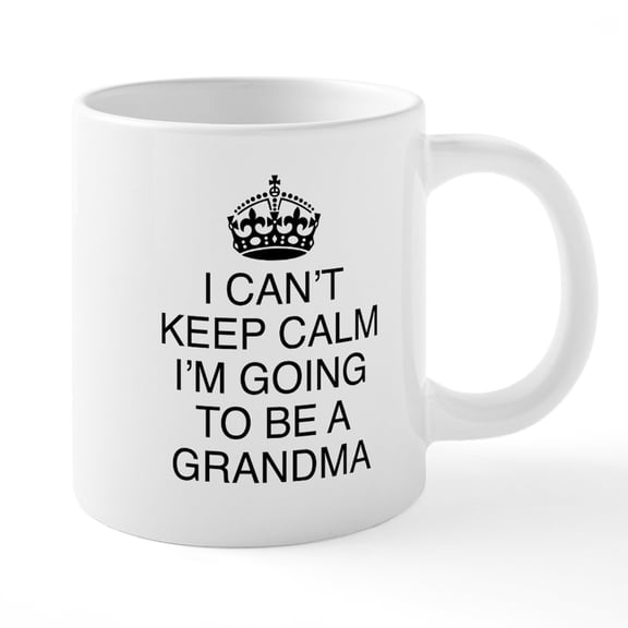 CafePress - I Can't Keep Calm I'm Going - 20 Oz White Ceramic Mega Mug