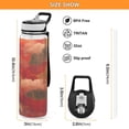 thumbnail image 3 of Cloud Pattern Chinese Traditional 1000ml Tritan Sport Bottle Straw LeakProof Food-Grade Portable Wide Handle, 3 of 7