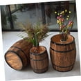 thumbnail image 5 of Wooden Barrel Planter Oak Aging Barrels bar Barrel Succulent Pot Small Wooden Bucket Gardening Planter Barrel Shape Plant Pot Wine Barrel for bar Whisky Floor Trim Antique$$Garden & Patio, 5 of 9