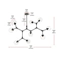 thumbnail image 4 of Elegant Lighting Cavoli 60" 9-Light Metal & Glass Chandelier in Black/Clear, 4 of 11