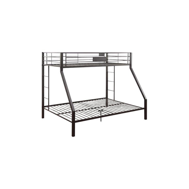 Acme Limbra Twin Over Queen Bunk Bed In, Acme Furniture Bunk Bed Assembly Instructions
