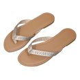 thumbnail image 2 of Mujeres en Peep Zapatos planos transpirables Chanclas de playa Wmkox8yii ytu9968, 2 of 5