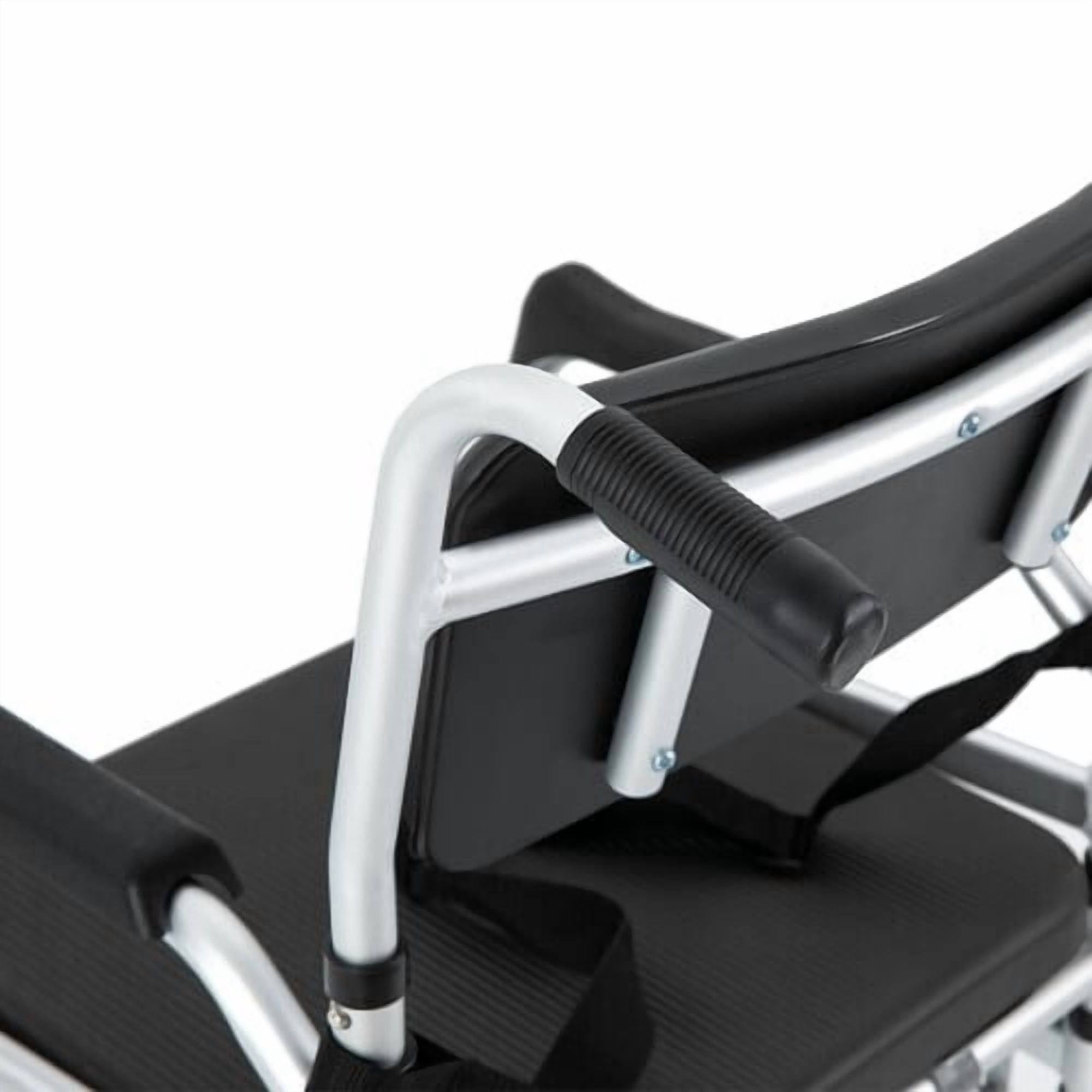 3 in 1 Foldable Height Adjustable Shower Wheelchair, Accessibility Commode Wheelchair with Flip-Up Footrests, Transport Rolling Chair for Elderly, Disabled, Adults