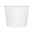 thumbnail image 3 of Karat 85oz White Food Buckets with Paper Lids (189mm) - 180 ct, 3 of 8