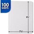 thumbnail image 2 of xianyou-Composition Notebook, 3 Pack, College Ruled Paper, 7-1/2" x 9-3/4", 100 Sheets per Comp Book, Black Marble (38111), 2 of 4
