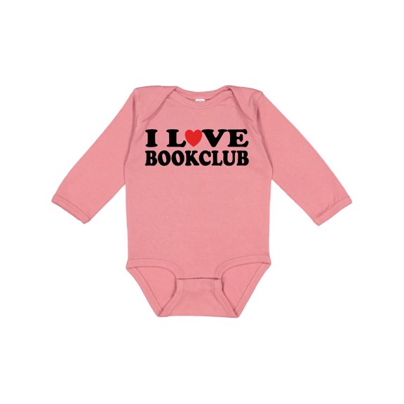 Inktastic Book Club Lover Boys or Girls Long Sleeve Baby Bodysuit