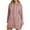 Light Pink, variant on HomeDM Long Sleeve Hoodies for Women, Solid Color Loose Fit Sweatshirts Side Split Pullover Tops for Fall Winter - Light Purple/L