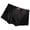 #0040-Black, variant on Qiyinn Men's Trunk Underwear | Short Leg Boxer Briefs with Elastic Waistband for Athletic Support