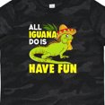 thumbnail image 4 of Inktastic Iguana Funny Pet Boys or Girls Toddler T-Shirt, 4 of 5