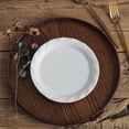 thumbnail image 5 of Bandeja Redonda de Madera para Servir (21/27/30 Cm), Bandeja Decorativa para Café, Mesa de Casa, Desayuno, Cena, Té, Comida, L, 5 of 5