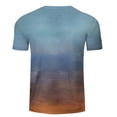 thumbnail image 4 of Playeras Hombre Deportivas Para Hombre Moda Casual Manga Corta Pulóver Camiseta Impresa Top, 4 of 5
