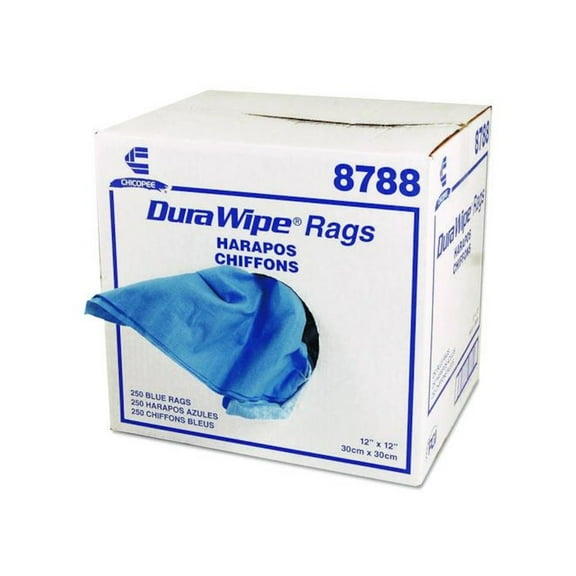 Chix DuraWipe Blue General Purpose Towels, 250 count