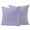 Lavender Purple, variant on 2 Pack Outdoor Waterproof Throw Pillow Covers,Light Purple Solid Color Decorative Square Pillow Case Patio Pillowcases for Chair Couch Sofa 16x16in