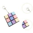thumbnail image 6 of Keyboard Fidget Keychain 9 Key Clicker Sensory Toy Portable PVC Cube for Teens Adults Office Home, 6 of 9