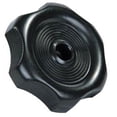 thumbnail image 2 of JR Products 20365 - 1/2" Plastic Black Round Shaft Knob for Hinged Windows, 2 of 3