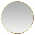 thumbnail image 3 of Aspire Home Accents 7517 Bali Modern Round Wall Mirror, Gold - 40 in., 3 of 6