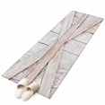 thumbnail image 2 of Farm Door Washable Runner Rugs 2'x6', Village Beige Wood Plank Farmhouse Door Low Pile Throw Entryway Rug Non-Slip Sturdy Edge Binding Carpet for Indoor Bedside Entrance Bedside, 2 of 9
