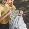 thumbnail image 5 of FORMRS 13"-13.3" Laptop Sleeve Protective Case Soft Carrying Quilted Computer Bag Cover, Beige Floral, 5 of 7