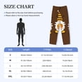 thumbnail image 4 of Picia Gnomes With Honey Mens Soft Woven Cotton Elastic Waistband Sleep Pajama Pant Lounge Sleep Pant With Pockets And Drawstring-Small, 4 of 9