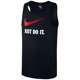 thumbnail image 1 of Camiseta de Tirantes Nike Just Do It Hombre Negro Mediana, 1 of 1