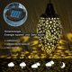 thumbnail image 5 of Pcs Solar Lantern Outdoor Garden, Decorative Hanging Solar Lamp, Outdoor Solar Lighting, Waterproof Decorative Metal Garden Lamp, for Terrace, Patio, 5 of 5