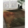 thumbnail image 2 of Ahgly Company Indoor Rectangle Patterned Red Dirt Brown Area Rugs, 2' x 5', 2 of 6