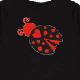 thumbnail image 4 of Inktastic Inverse Ladybug Girls Long Sleeve Toddler T-Shirt, 4 of 5