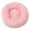 Light pink, variant on Round Plush Pet Bed Pad, Fluffy Warm Sleeping Cushion, Soft Breathable Mat for Small Cats Dogs Indoor Sofa Floor Use Light Gray 15in