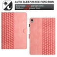 thumbnail image 5 of Decase for iPad Mini 7 A17 Pro Case with Card Slot, iPad Mini 7th/6th Generation Case (2024/2021), Multi-Angle Viewing Stand Folio Cover, PU Leather Case with Auto Wake/Sleep Function,Pink, 5 of 6