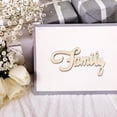 thumbnail image 4 of Troglfold Wood Piece Prop 15pcs Wooden Family Cutout Letters for Wedding Party Decorations,1.93"X1.1"X0.1", 4 of 10