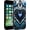 Blue Heart, variant on Black Print Phone Case for iPhone 11 6.1", Cute Flowers Aesthetic Pattern Design Funda with TPU Slim Liquid Silicone Shockproof Protection Soft Cover for Women Girls, Red Rose