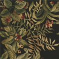 thumbnail image 1 of HomeRoots 352752 3 ft. 6 in. x 5 ft. 6 in. Wool Black Area Rug, 1 of 1