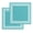 White Teal, variant on Brown Geometric Kitchen Dish Towels for Drying Dishes Set of 2, Vintage Greece Key Waffle Weave Microfiber Hand Tea Bathroom Towels Quick Dry & Absorbent Towel 15.7x23.6