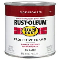 Rust-Oleum 7765502 Protective Enamel Paint Stops Rust, 32-Ounce, Gloss Regal Red