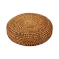 thumbnail image 4 of 3X Cesta de Almacenamiento Redonda Hecha a Mano de Ratán de Otoño Que Teje Plato de Frutas Cesta de Pan de Ratán para Comida de Cocina Pan de Picnic Mini Contenedor Variado, 4 of 8