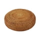 thumbnail image 4 of 3X Cesta de Almacenamiento Redonda Hecha a Mano de Ratán de Otoño Que Teje Plato de Frutas Cesta de Pan de Ratán para Comida de Cocina Pan de Picnic Mini Contenedor Variado, 4 of 5