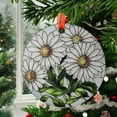 thumbnail image 2 of Daisy Flower Ornament Suncatcher, Daisy Light Catcher Window Wall Hanging, Daisy Lover Gift, Flower Garden Decor, 2025, Holiday Decoration, Seasonal 2025, Seasonal Holiday Decor,, 2 of 5