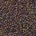 thumbnail image 3 of MIYUKI Round Rocailles Beads Japanese Seed Beads 15/0 (RR2035) Matte Metallic Khaki Iris 15/0 1.5mm Hole: 0.7mm about 5555pcs/bottle 10g/bottle, 3 of 5