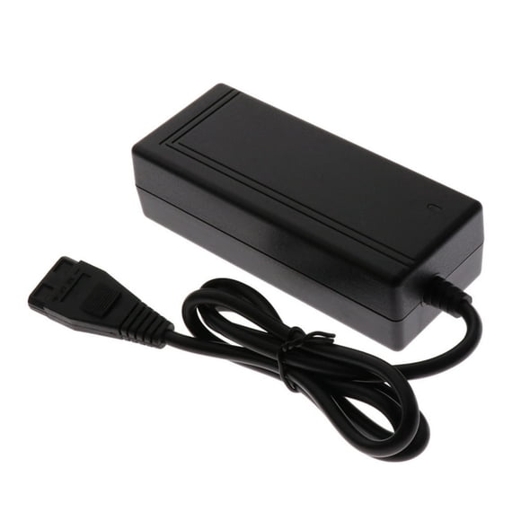 HLONK External SATA IDE Power Adapters 12V-5V 2A Hard Drive Disk Converters Cord Black