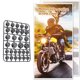 thumbnail image 4 of 30 unids/set tapa de tornillo de motocicleta tapas de perno de tuerca de motor decoración (negro) Hugtrwg Para estrenar, 4 of 7