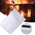 thumbnail image 1 of LHCER Liquid Silicone Fiberglass Cloth Fireproof & Waterproof Document Holder with Zipper, Assorted Colors, 1 of 8