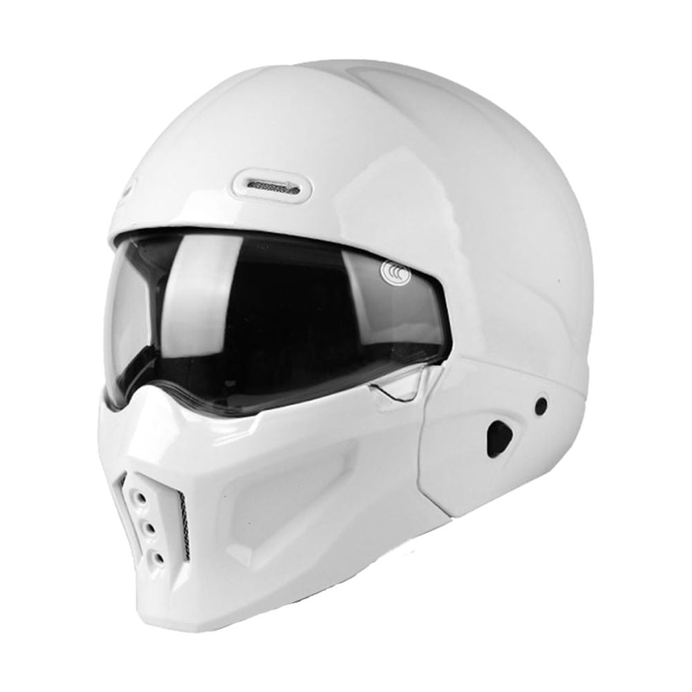 full head enclosing motorcycle helmet 1Storm Face Skull King + One Extra Clear Shield  Power Gear Motorsports look no further than the Covert FX. ILM Adult Motorcycle Modular Full