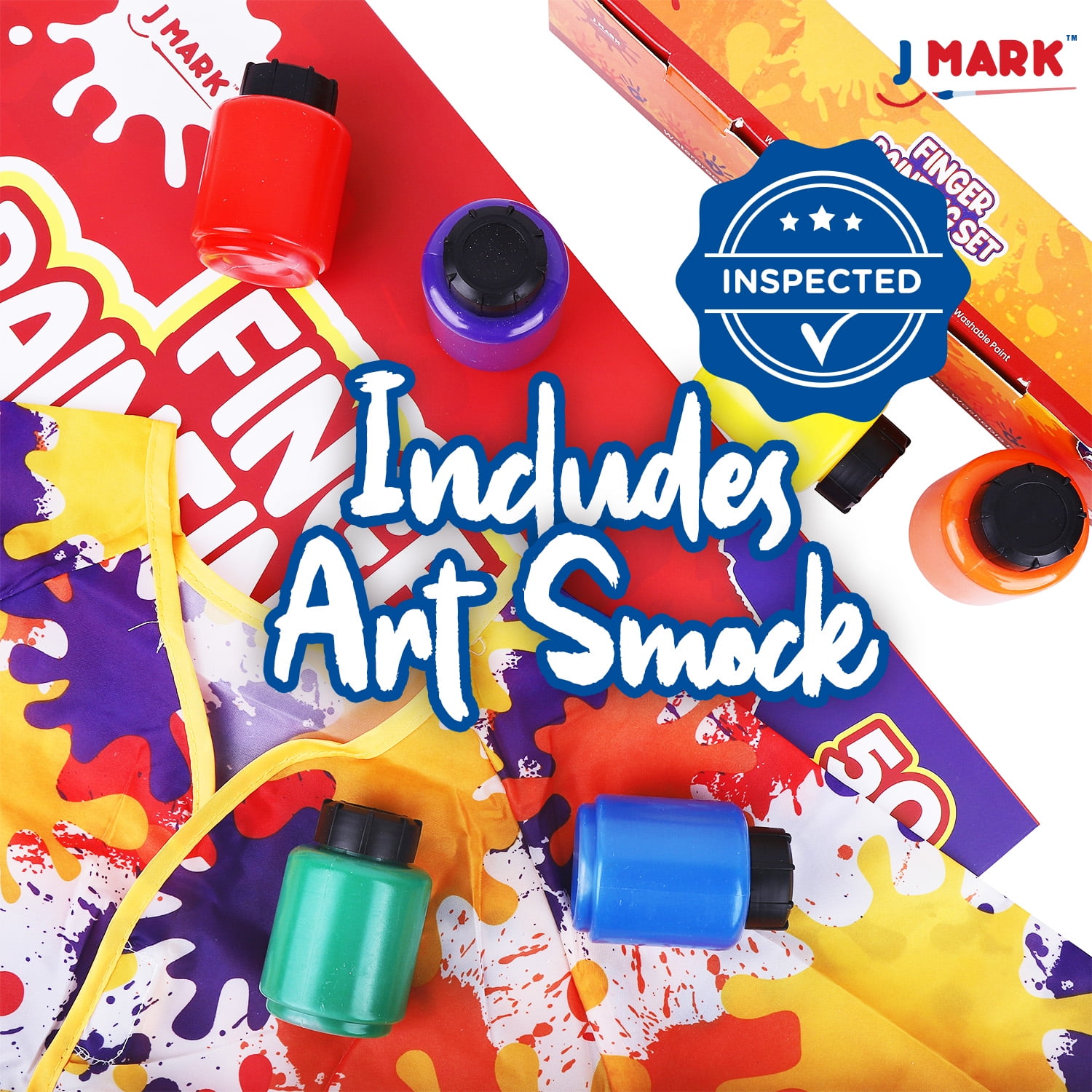 J Mark Finger Painting Pad Art Sets (20 Piece)