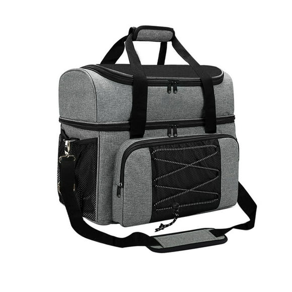 relayinert Sac de Rangement pour Boules de Jeu de Quilles Compartiment Rembourré Bol Portable Réutilisable Bouteilles d'Eau Organisateur Lavable