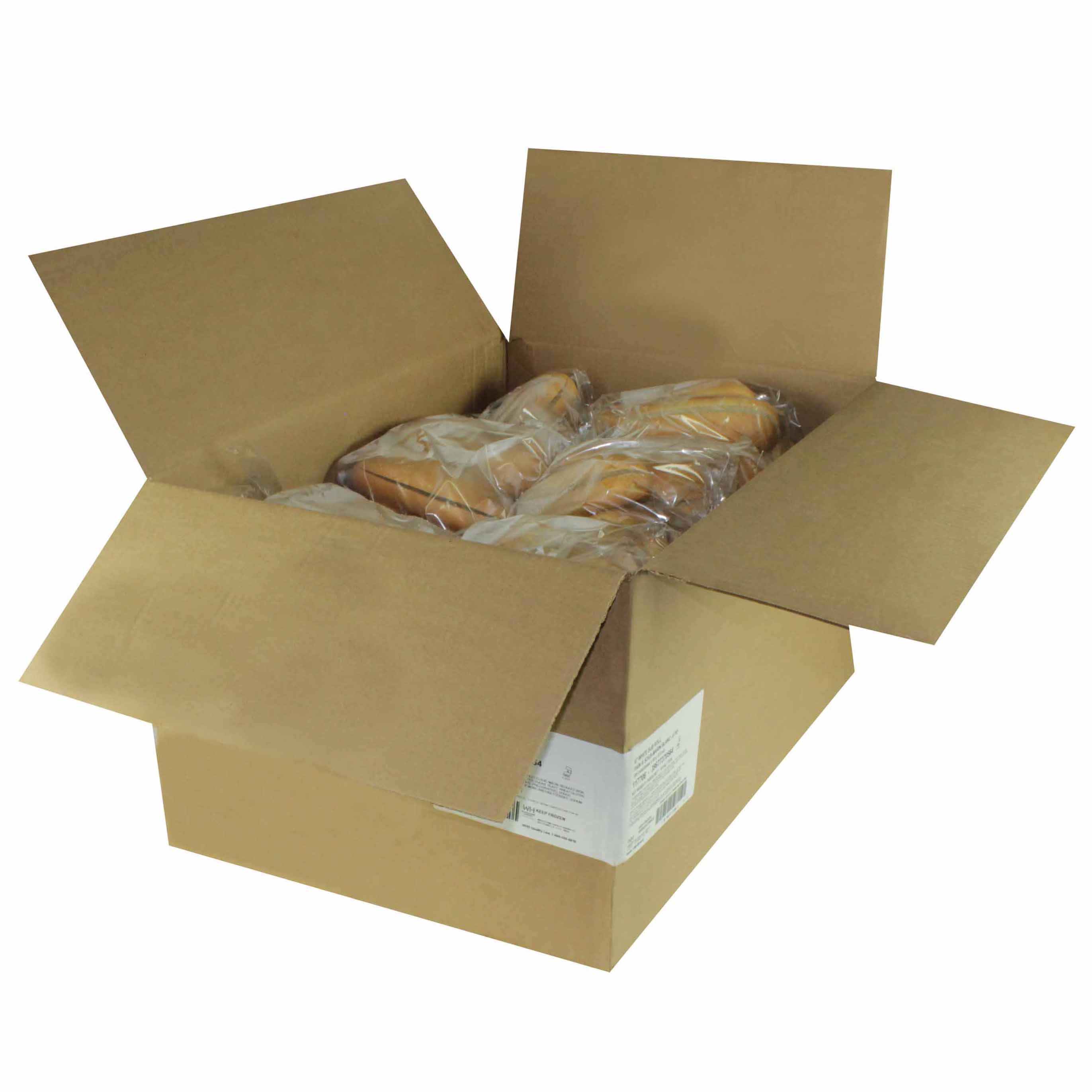 Wholesome Harvest White Sub Roll, 6 count per pack -- 18 packs per case.