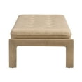 thumbnail image 6 of Christopher Knight Home Modern 48.4" Ottoman Bench, PU Leather Button-Tufted Cocktail Ottoman, Taupe Brown, 6 of 6